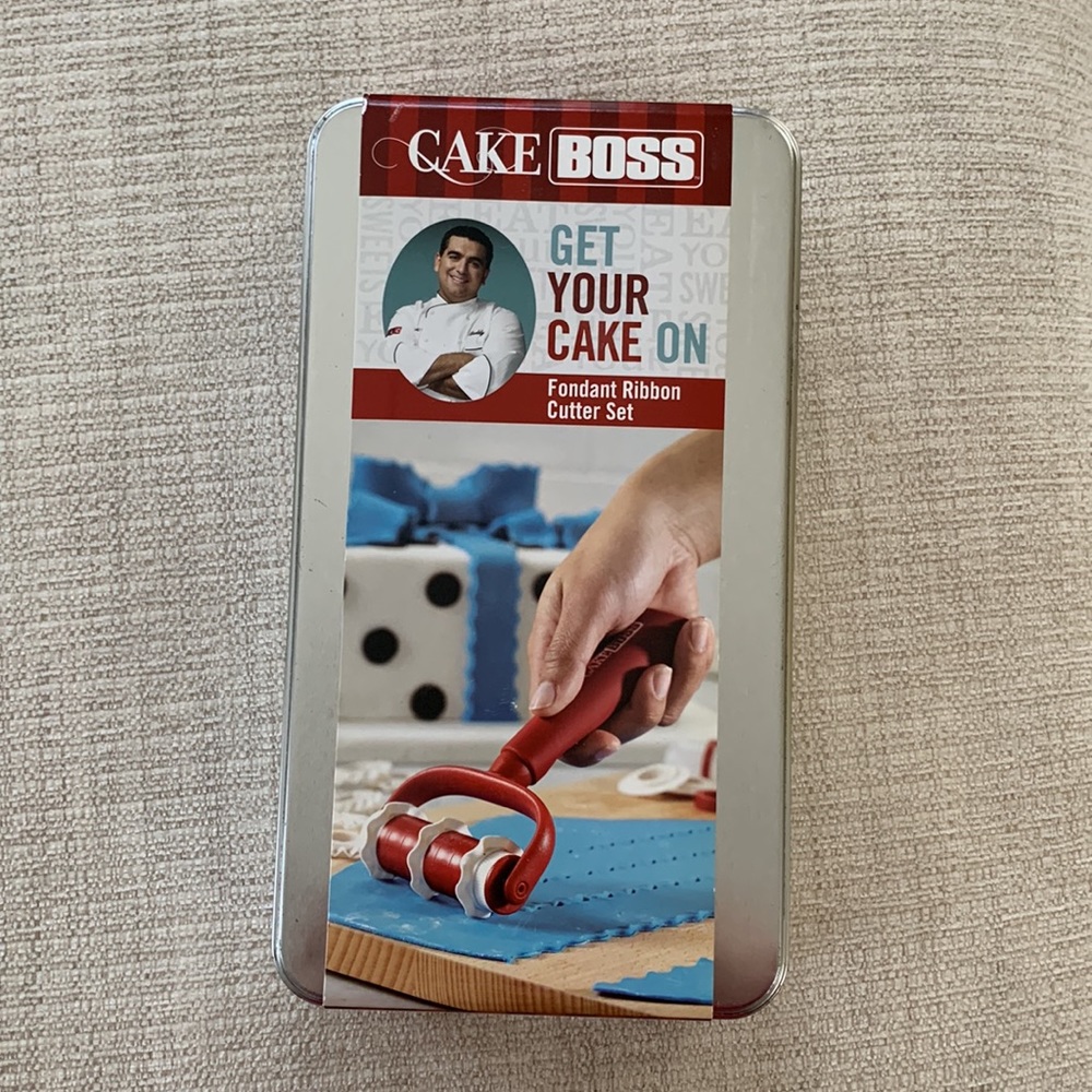 NWT Cake Boss | Get Your Cake On - Fondant Ribbon Cutter